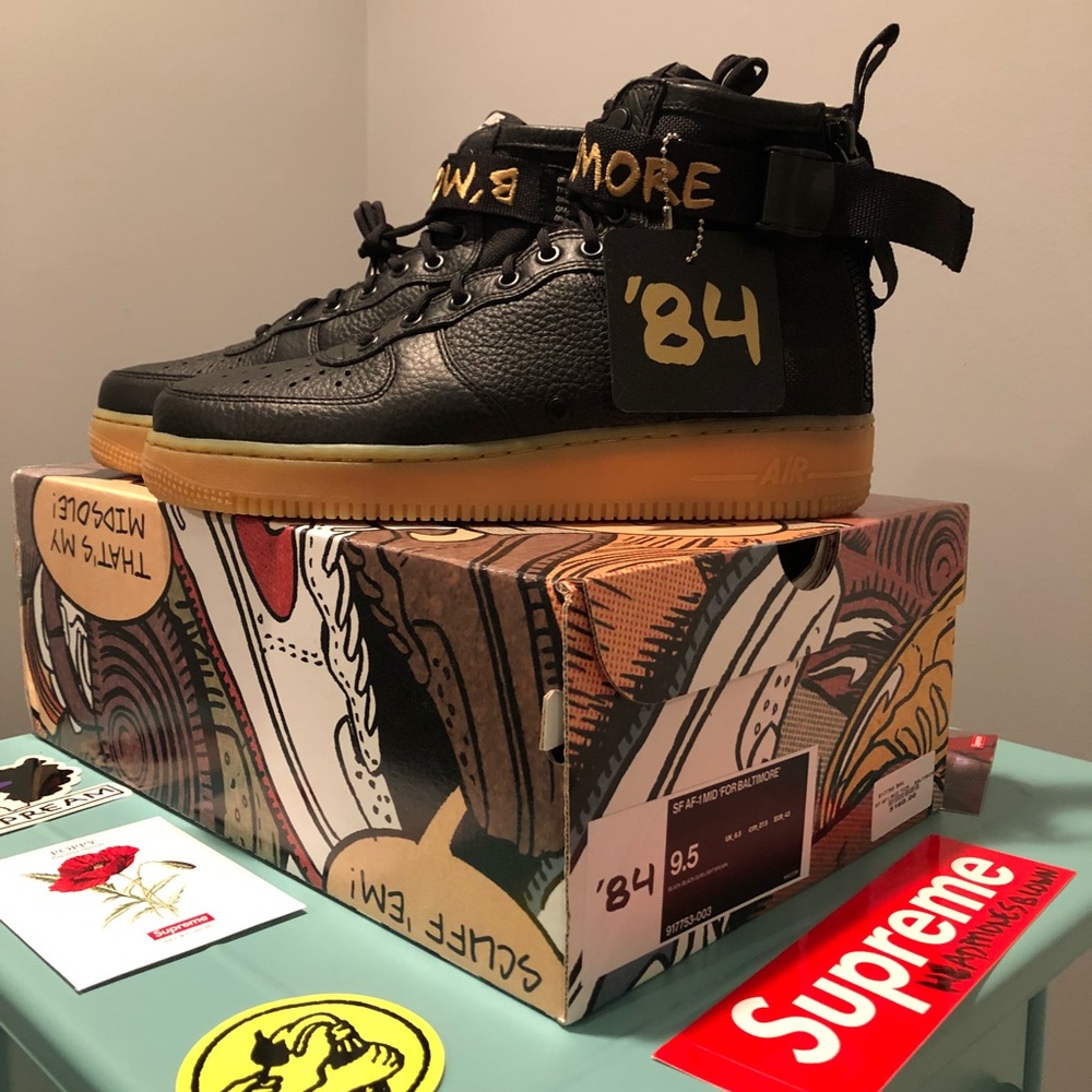 Nike Air Force 1 SF “ For Baltimore”
